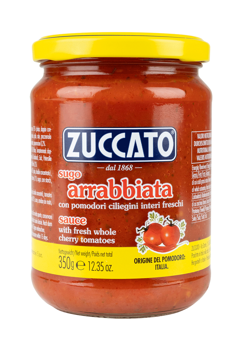 Sugo All'arrabbiata Zuccato 12.35 Oz (350 Gr)