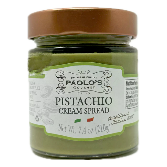 Pistachio Cream Spread Paolo 7.4 Oz (210 Gr)