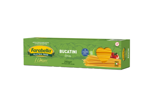 Bucatini Gluten Free Farabella 250 Gr (8.8 Oz)