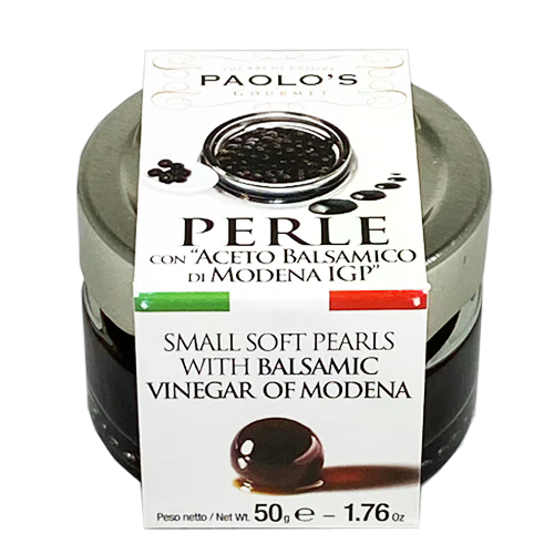 Pearls With Balsamic Vinegar of Modena Paolo 1.76 Oz (50 Gr)