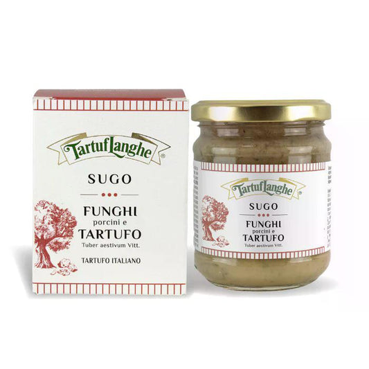 Porcini Mushroom Sauce With Truffle Tartuflanghe 6.34 Oz (180 Gr)