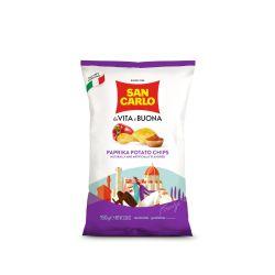 Paprika Potato Chips San Carlo 5.29 Oz (150 Gr)