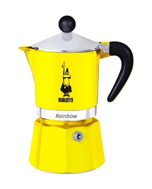 Bialetti Bi Rainbow 6 Cup in Yellow