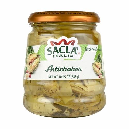 Artichoke Hearts Marinated in Sunflower Oil & Herbs Sacla  (285 Gr) 10.05 Oz
