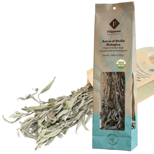 Organic Sicilian Sage (Salvia) Filippone .88 Oz (25 Gr)