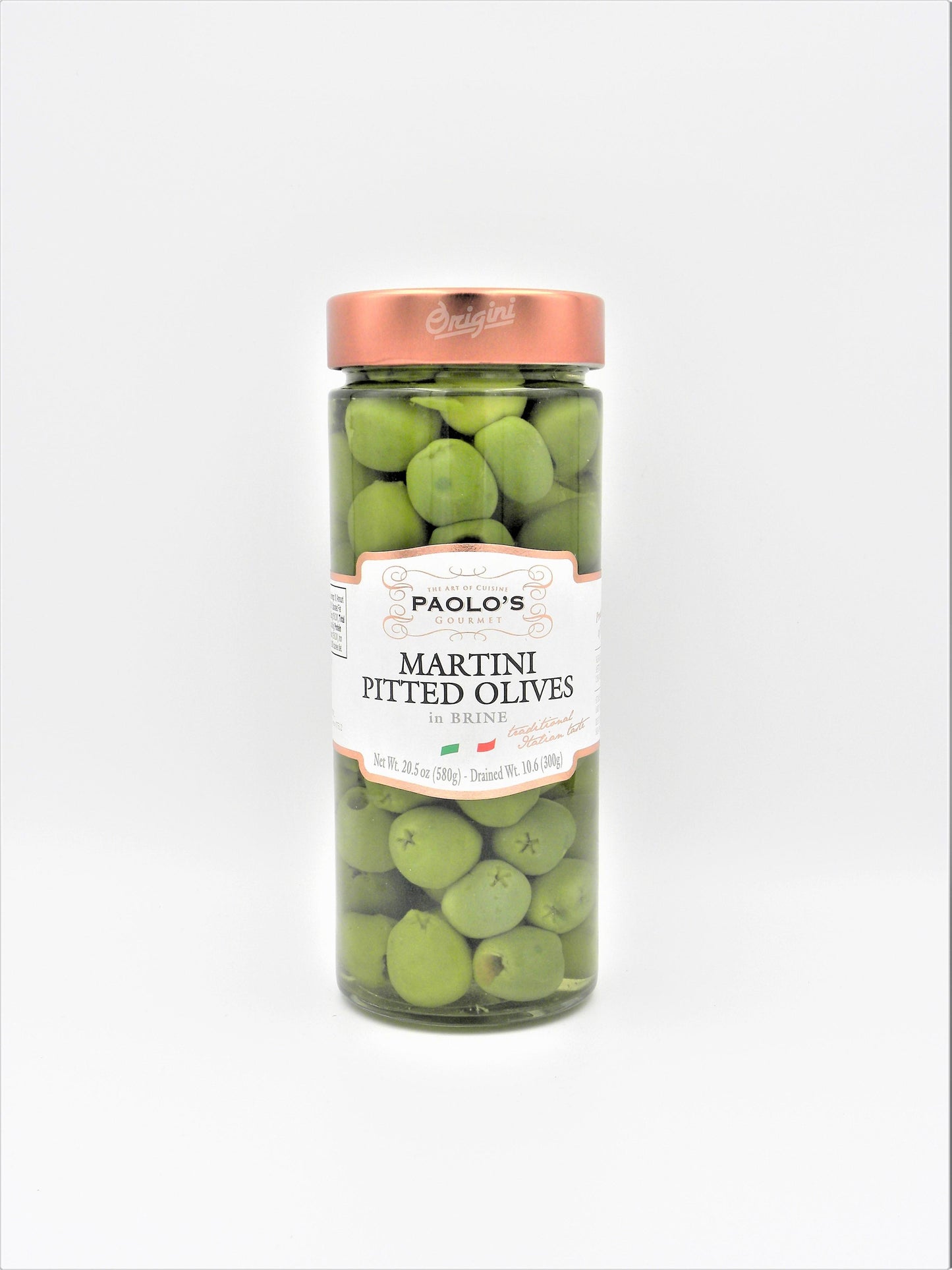 Martini Pitted Olives Paolo 21.2 Oz (600 Gr)