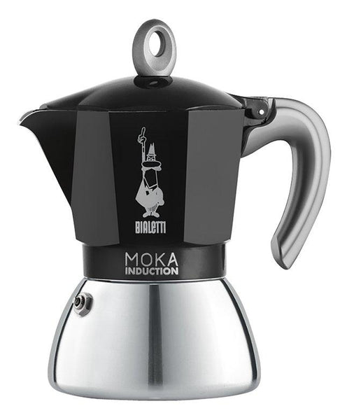 Bialetti Moka Induction 6 Cup Black – Origini Italian Market