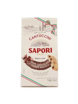 Sapori Cantuccini Dark Chocolate 6.17 Oz (175g