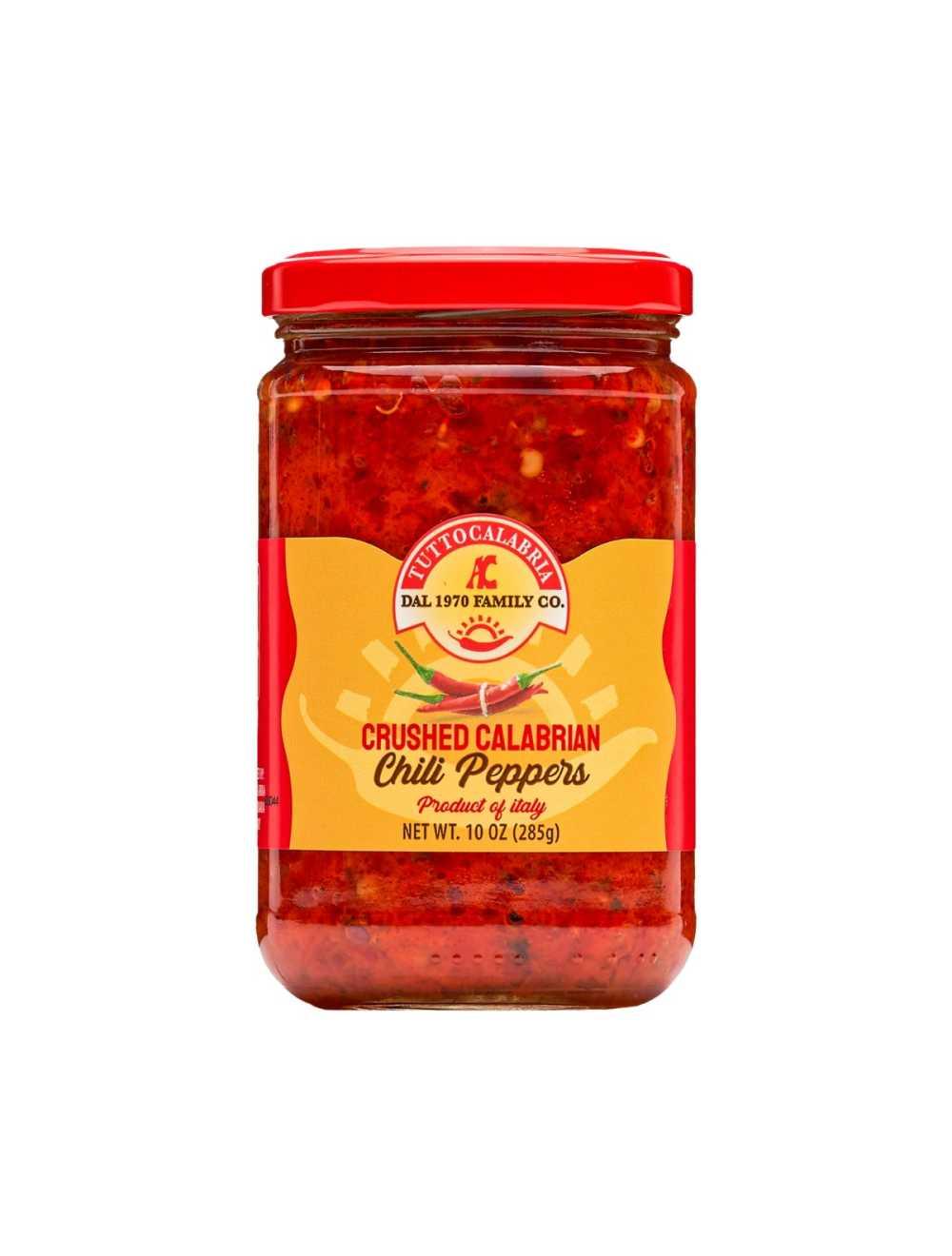 Calabrian Crushed Chili Peppers TuttoCalabria 10 Oz (285 Gr)