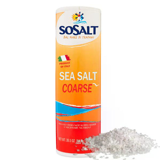 SoSalt Sea Salt Coarse 26 Oz