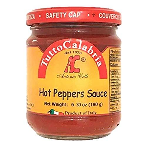 Hot Pepper Sauce TuttoCalabria 6.7 Oz (190g) Jar