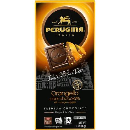 Dark Chocolate Orangello Bar Perugina 3 Oz (82 Gr)