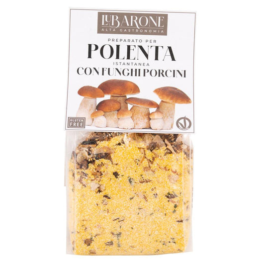 Instant Polenta with Funghi Porcini Lu Barone 250 Gr