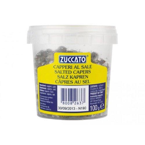 Capers in Salt Zuccato 3.53 Oz (100 Gr)