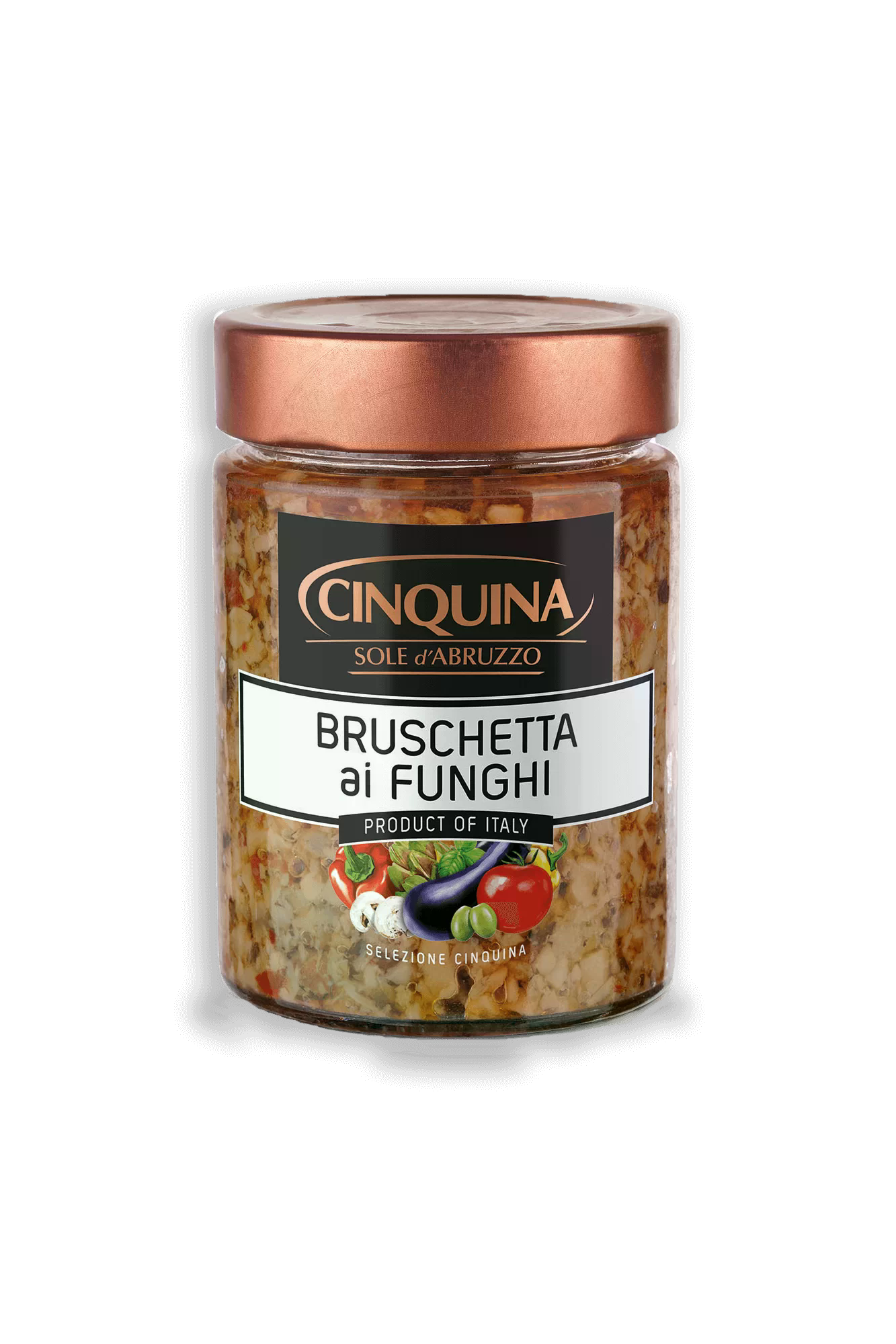 Bruschetta Ai Funghi Cinquina 9.88 Oz (280 Gr)