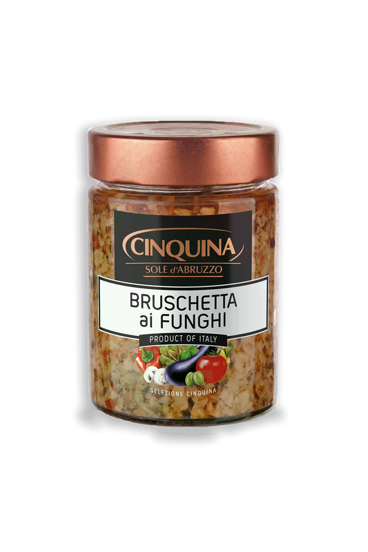 Bruschetta Ai Funghi Cinquina 9.88 Oz (280 Gr)