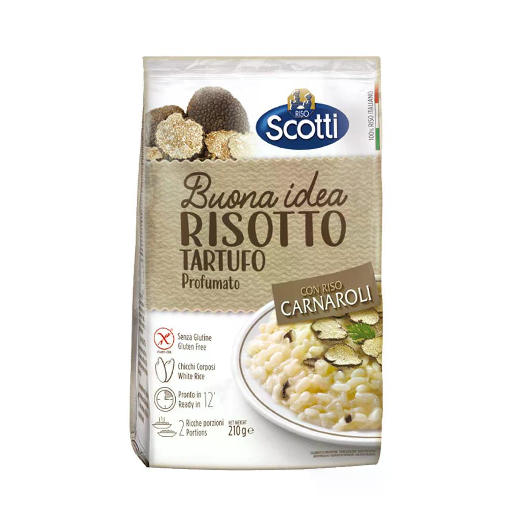 Scotti Truffle Risotto with Carnaroli Rice 7.4 Oz (210 Gr)