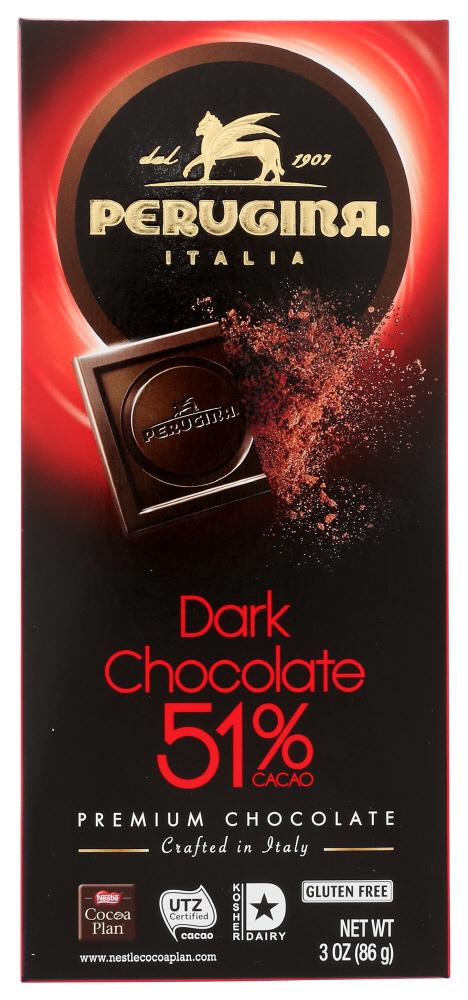 Dark Chocolate 51% Bar Perugina 3 Oz (86 Gr)