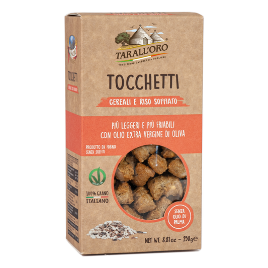 Tocchetti  With Olives and Onions Taralloro 8.8 Oz (250 Gr)