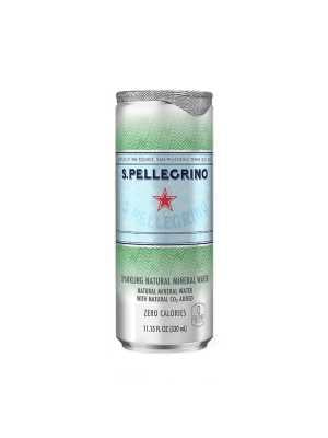 Sparkling Natural Water San Pellegrino Can 11.1 Oz