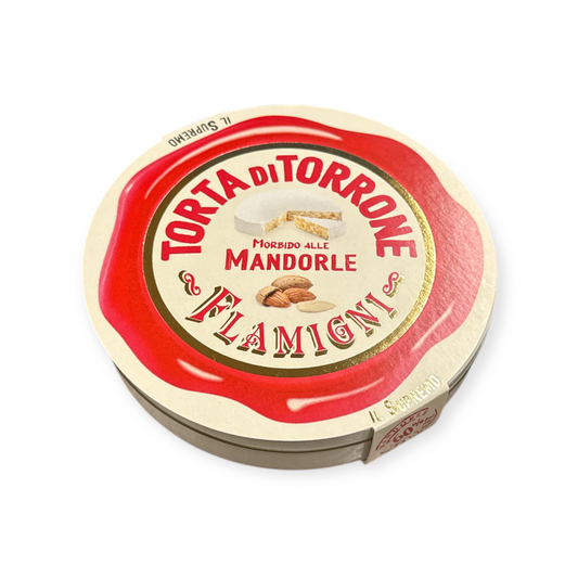 Soft Nougat Almond Flamigni Tin 200 Gr (7.05 Oz)
