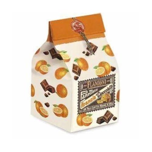 Panettone Arancia e Chioccolato Flamigni 500 Gr (17.63 Oz)