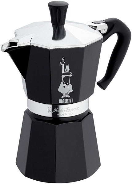 bialetti 6 cup coffee grams Bialetti Moka Express - Black