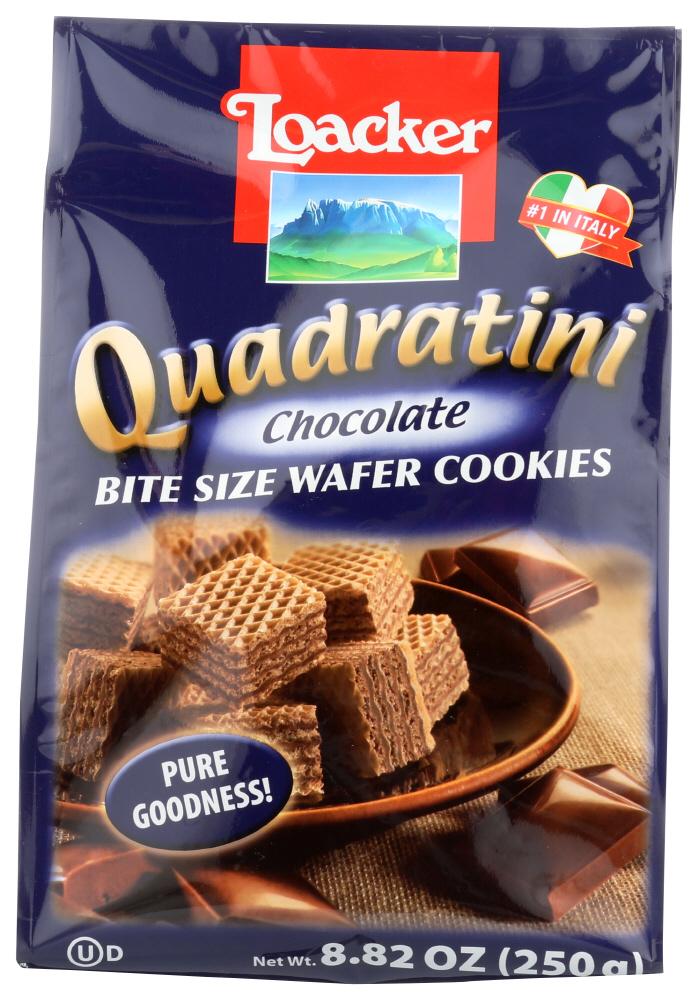 Loacker Quadratini Wafer  Chocolate 8.82 Oz (250 Grz)