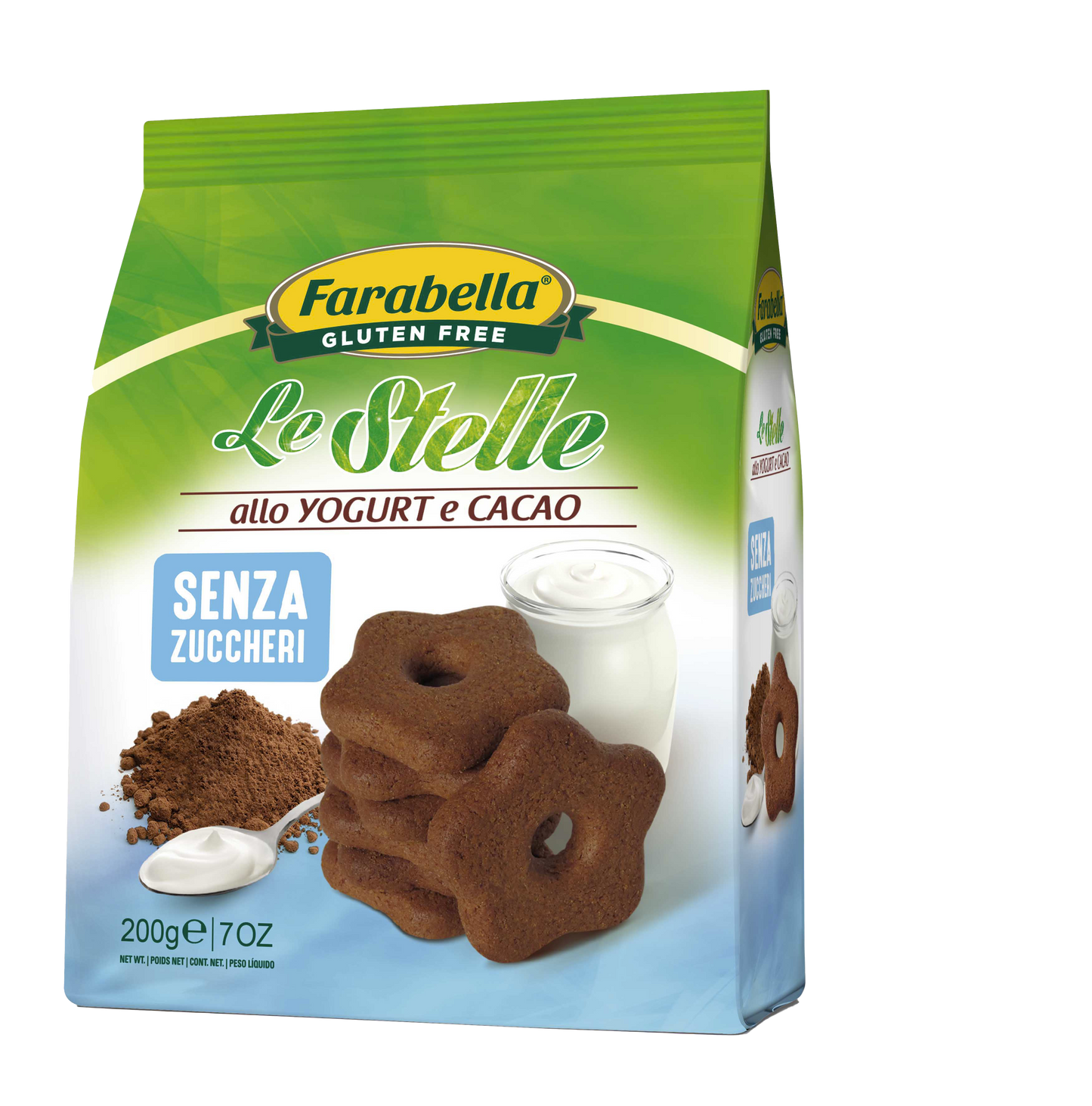 Le Stelle Gluten Free Cookies Farabella 200 Gr (7 Oz)