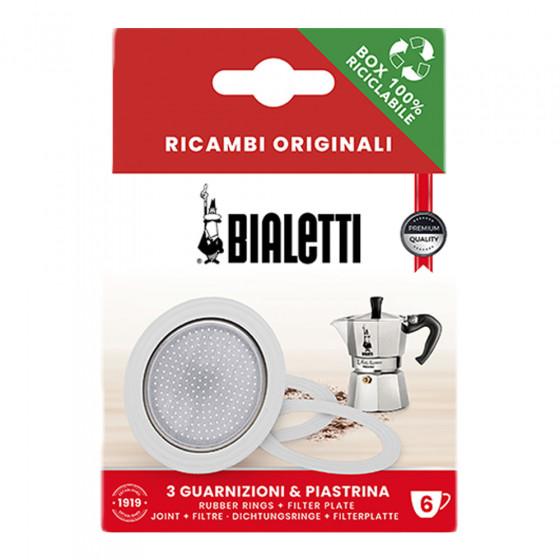 Bialetti Gasket & Filter - Moka (6 Cup)