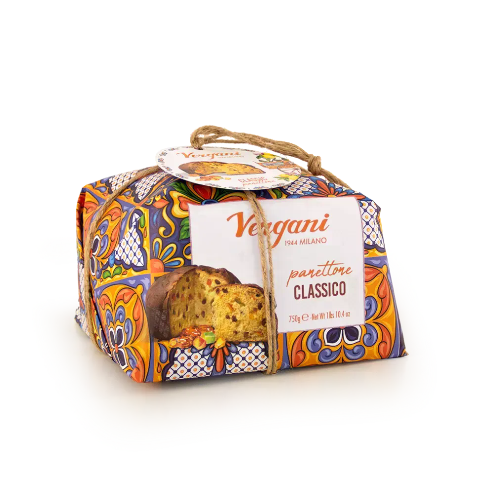 Vergani Traditional Panettone Sicily 750 Gr (10.4 Oz)