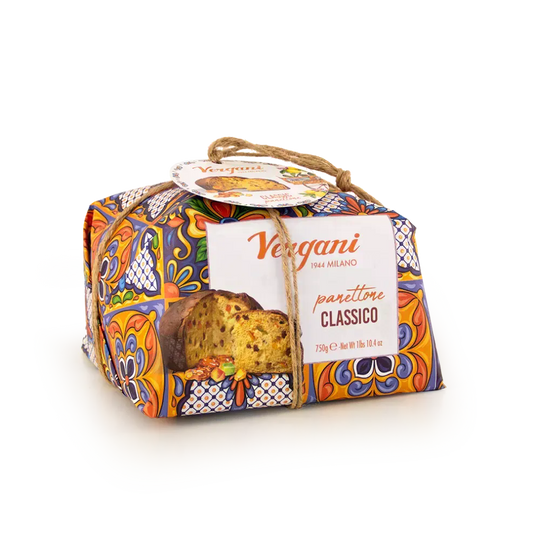 Vergani Traditional Panettone Sicily 750 Gr (10.4 Oz)