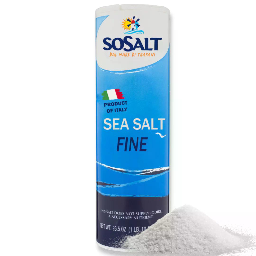 SoSalt Sea Salt Fine 26 Oz