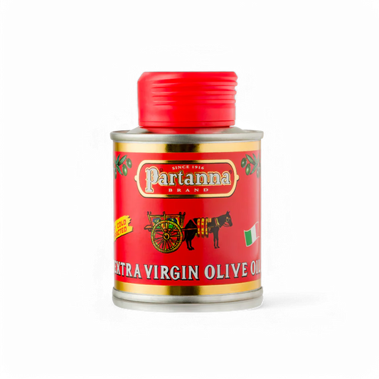 Partanna Extra Virgin Olive Oil Tin 3.4 Fl (100 Ml)
