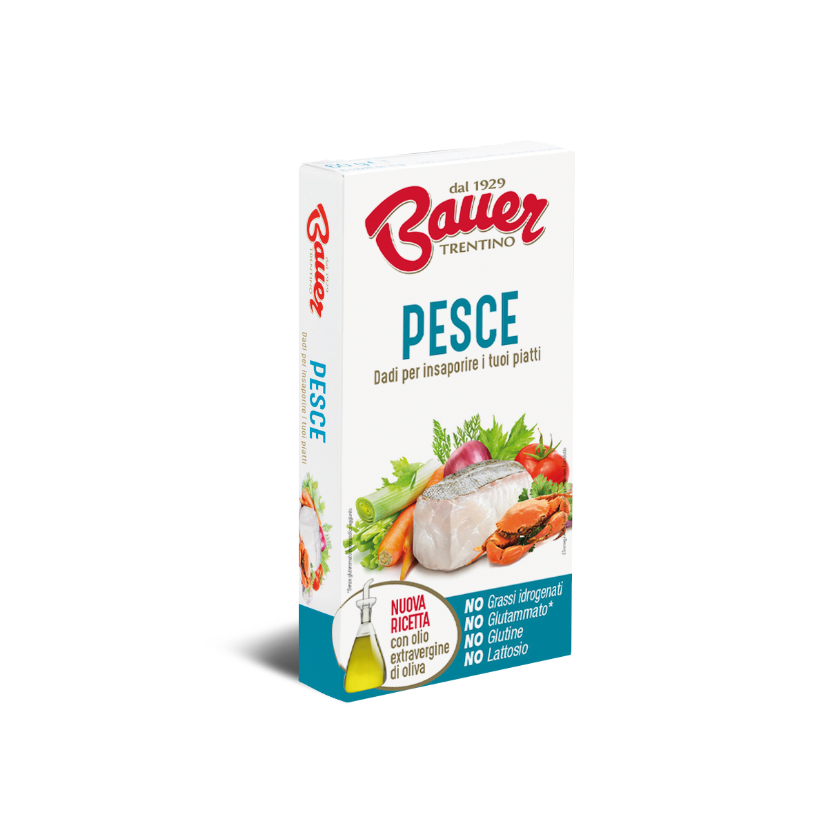 Bauer Fish Stock Cubes 60 Gr (2.11 Oz)