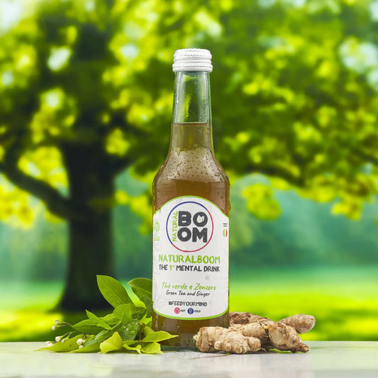 Naturalboom Green Tea & Ginger Bottle  275 Ml