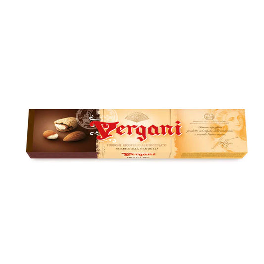 Torrone Friabile Ricoperto Di Cioccolato Vergani 5.28 Oz (150 Gr)