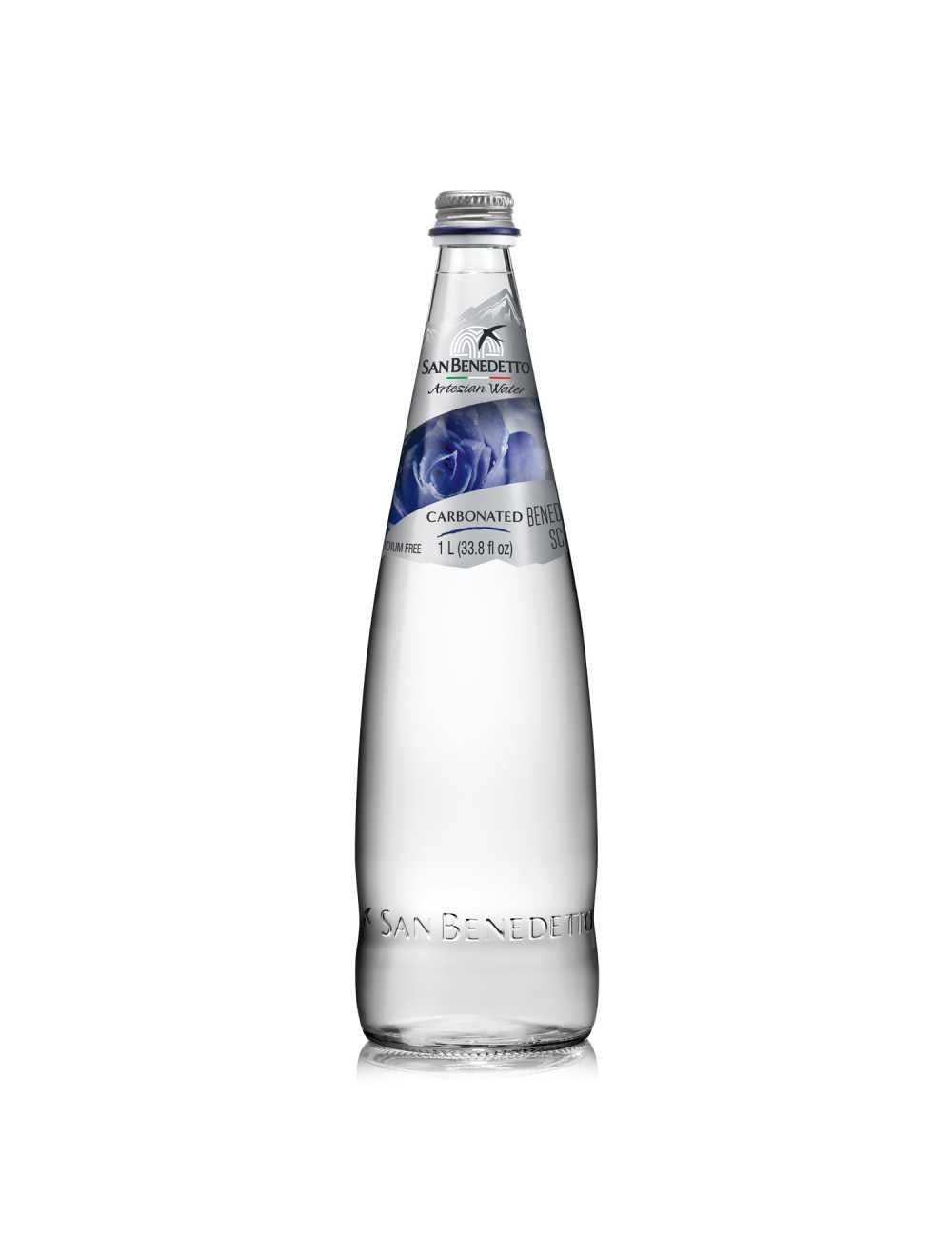 Sparkling Water Glass San Benedetto 33.8 Fl Oz (1 Lt)