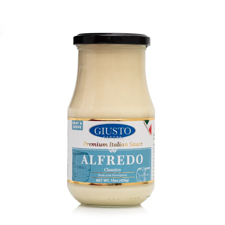 Italian Alfredo Sauce Giusto 425 Gr (15 Oz)