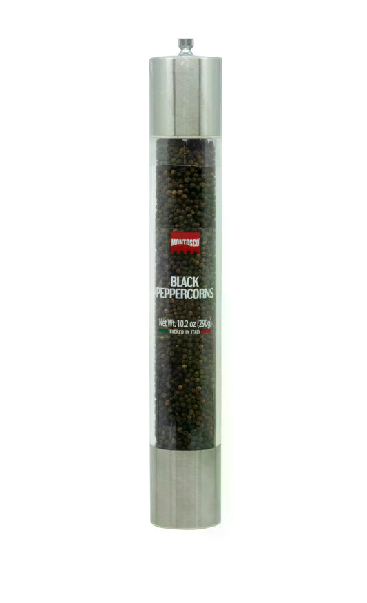 Black Peppercorn Large Grinder Montosco 10.2 Oz (290 Gr)