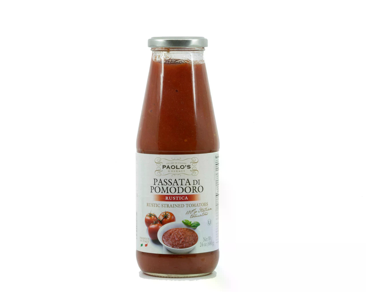 Passata Di Pomodoro Rustica Paolo 24 Oz (680 Gr)