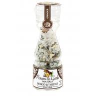 Porcini & Garlic Salt with Grinder Borgo 2.8 Oz (80 Gr)