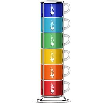 Bialetti Set of 6 Stackable Espresso