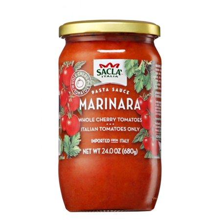 Whole Cherry Tomatoes Marinara Pasta Sauce  Sacla 24 Oz (680 Gr)