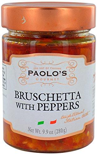 Bruschetta With Peppers Paolo 11.28 Oz (320 Gr)