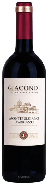 Montepulciano D’Abruzzo Giacondi 750 Ml
