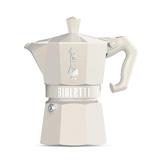 Bialetti Moka Express 6 Cup Cream