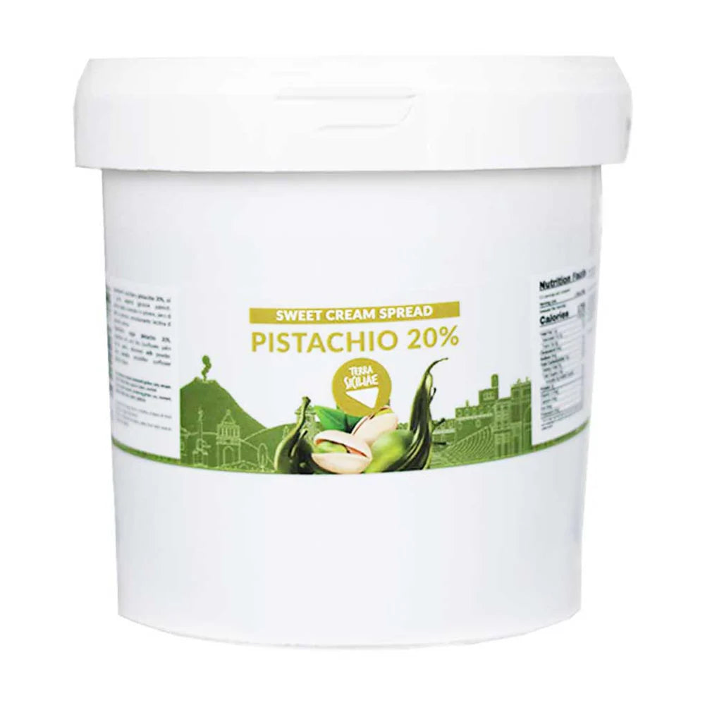 Crema Di Pistacchio 20% Terra Sicilae 35.27 Oz (1kg)