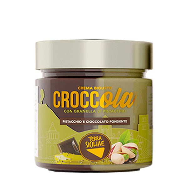 チョココロ Croccola Pistachio & Dark Chocolate Terre Siciliae 6.7 Oz