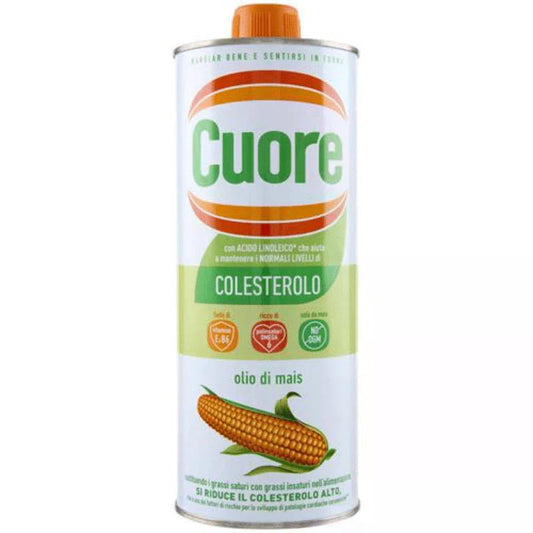 Olio Cuore Italian Corn Oil for Frying 1lt